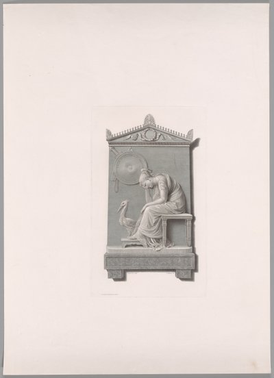 Begravningsmonument över Prins William av Orange Nassau, från Oeuvre de Canova av Antonio Canova
