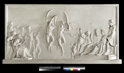 Sons of Alcynous dans, 1790-92 (gips) av Antonio Canova