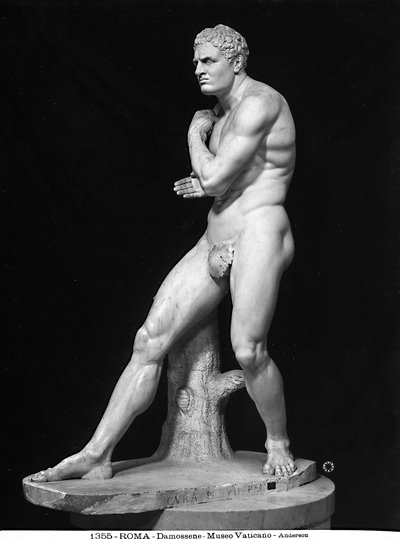 Staty av Damoxenus, ca 1800 (marmor) av Antonio Canova