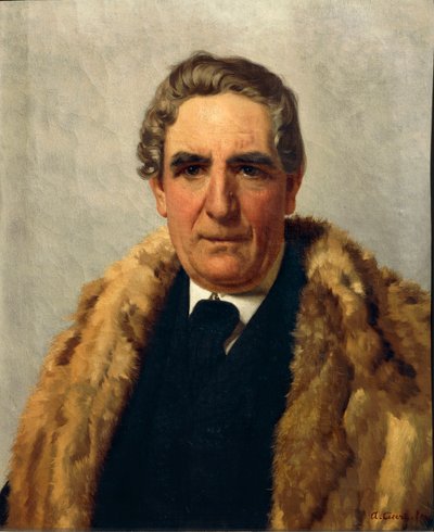 Porträtt av Domenico Guerrazzi (Livorno av Antonio Ciseri