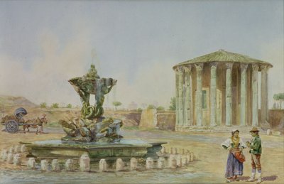 Vestas tempel i Rom av Antonio Colli