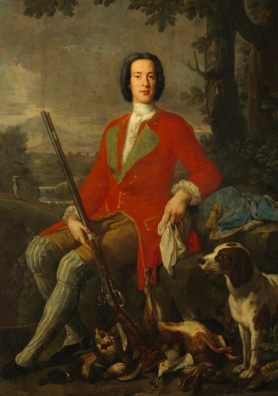 William Howard, Viscount Andover, ca 1735 (olja på duk) av Antonio David