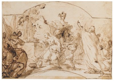 Offret av Iphigenia av Antonio Gionima