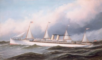 S.M. Linjeskepp Kaiser Wilhelm II. av Antonio Jacobsen