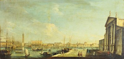 Bacino di San Marco, Venedig (olja på duk) av Antonio Joli