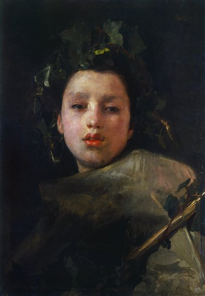 Bacchus som pojke av Antonio Mancini