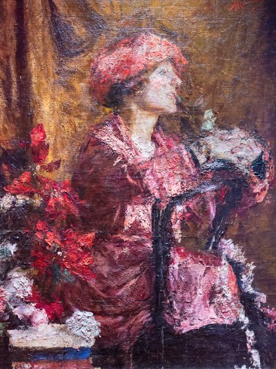 Enrica i lila av Antonio Mancini