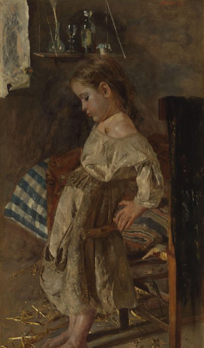 det stackars barnet av Antonio Mancini