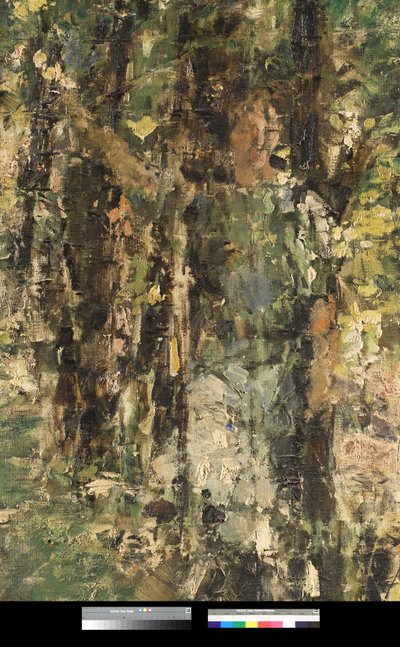 Reflektioner, 1918-20 av Antonio Mancini