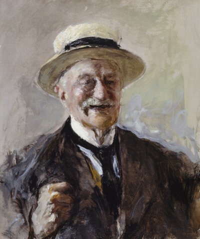 Självporträtt av Antonio Mancini