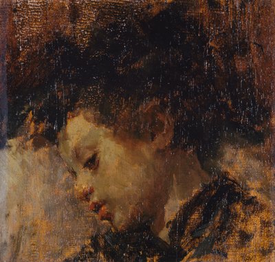 Sjuk pojke av Antonio Mancini