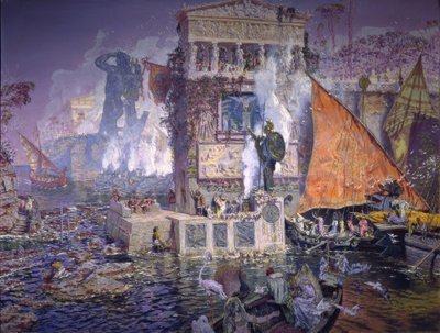 Kolossen på Rhodos av Antonio Munoz Degrain
