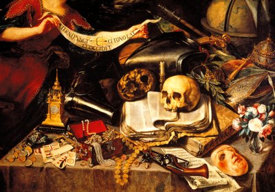 Livets upplysning, detalj av Antonio Pereda y Salgado