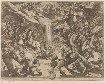Paulus omvändelse av Antonio Tempesta