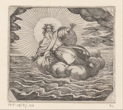 Gud skapar himmel och jord The Creation (serietitel) av Antonio Tempesta