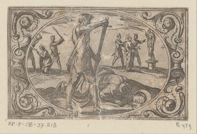 H. Martina Romeinse martelaressen (serietitel) Imagini di moltes vergini Rom i martyrskap (serietitel) av Antonio Tempesta