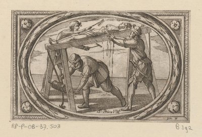 h.prisca Romeinse martelaressen (serietitel) Imagini di moltes vergini Rom nel martirio (serietitel) av Antonio Tempesta