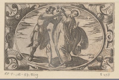 H. Victoria Romeinse martelaressen (serietitel) Imagini di moltes vergini Rom i martyrskap (serietitel) av Antonio Tempesta