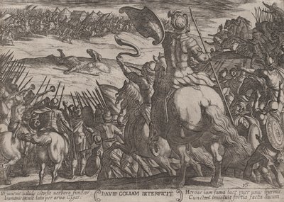 Platt 16: David Killing Goliath, från 