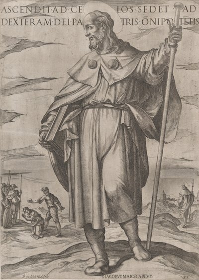 St. James Major, sent 1500-tal., sent 1500-tal. av Antonio Tempesta