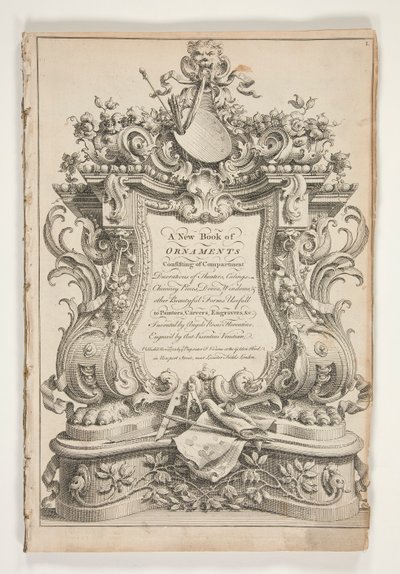 En ny prydnadsbok av Antonio Visentini