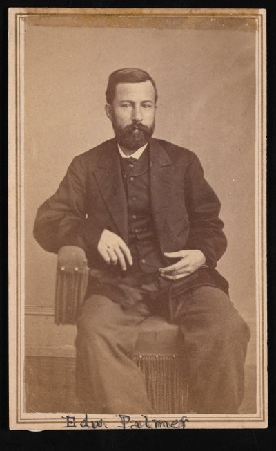 Porträtt av Edward Palmer 1829-1911, 1868-1869. av Antonio Zeno Shindler