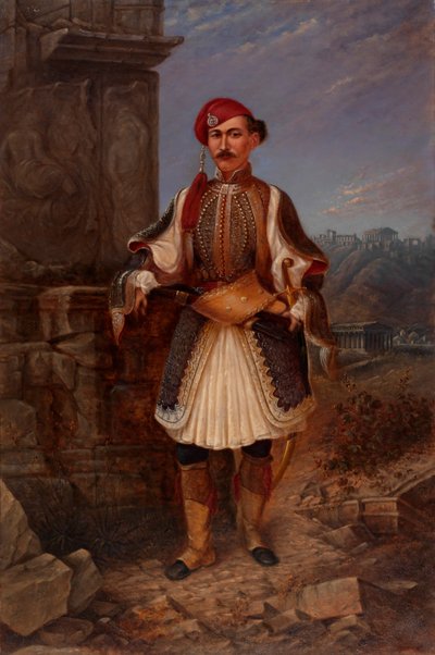 Rysk man - St. Petersburg, ca. 1893. av Antonio Zeno Shindler