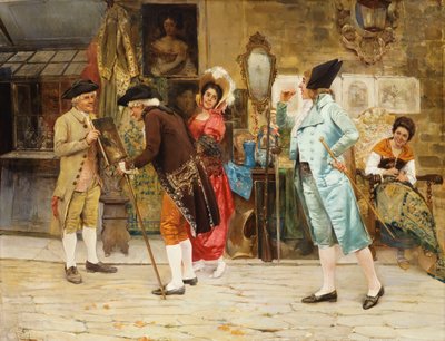 Den gamla kuriosaaffären, 1892 av Antonio Zoppi
