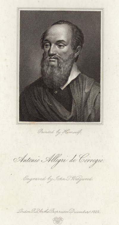 Antonio Allegri från Correggio av Antonio da Correggio