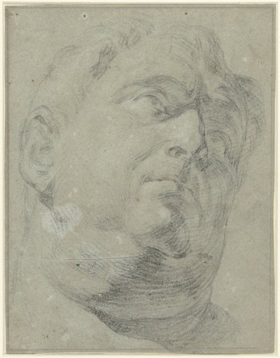 Antik romersk marmorbyst av Presunto Vitellio av Antonio da Cremona