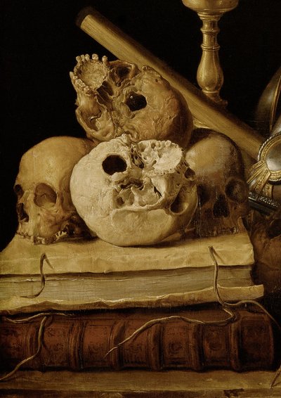 Allegori över fåfänglighet av Antonio de Pereda