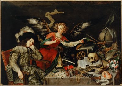 Riddarens dröm (målning på duk) av Antonio de Pereda