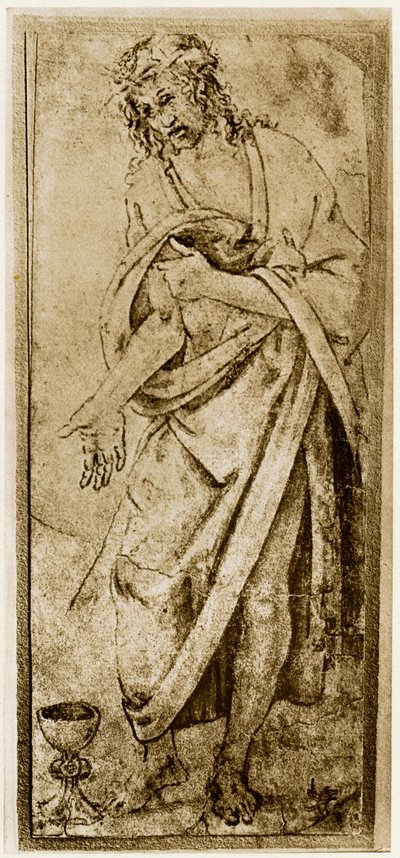 Kristus och kalken, 1913. av Antonio Pollaiuolo