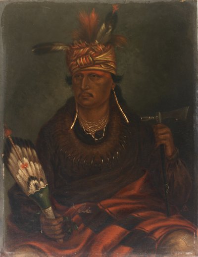 Chetan-woa-kutoa-mang (Höken som jagar på promenad) av Antonion Zeno Shindler