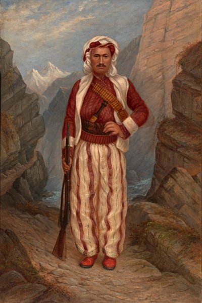 Kurd Man av Antonion Zeno Shindler