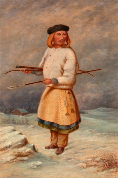 Litauisk man av Antonion Zeno Shindler