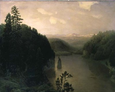 Gornoye-sjön i Ural av Apollinari Mikhailovich Vasnetsov