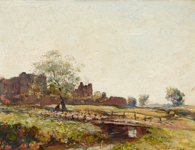 Kenilworth Castle (olja ombord) av Archibald Kay