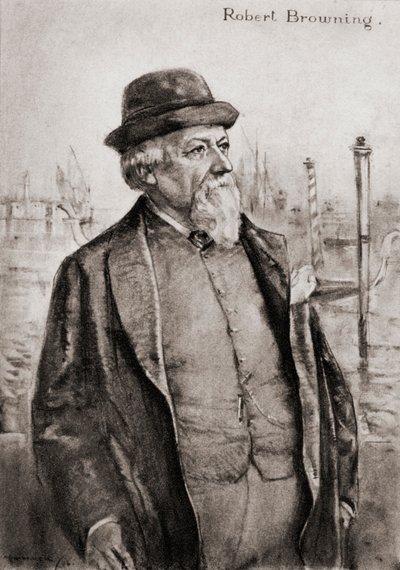 Robert Browning av Archibald Standish Hartrick