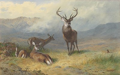 Monarch of the Glen av Archibald Thorburn