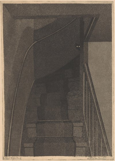 Trap (originaltitel på objekt) av Arend Hendriks (signed by artist)