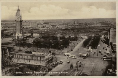 British Square och Puerto Nuevo, Buenos Aires, Argentina av Argentinian Photographer