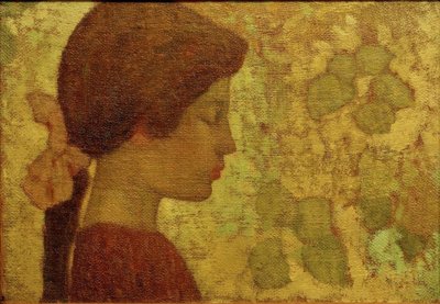Tjej i profil av Aristide Maillol