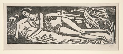 Liggande kvinna av Aristide Maillol