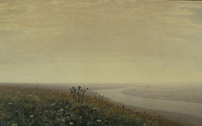 Dneprfloden på morgonen, 1881 av Arkhip Ivanovich Kuindzhi
