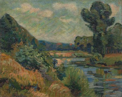 The Banks of the Marne i Charenton av Armand Guillaumin