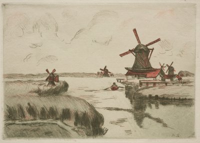 Utsikt från Saardam av Armand Guillaumin
