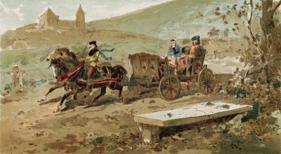 Fallfärdig vagn, spanska Nederländerna, 1500-talet av Armand Jean Heins