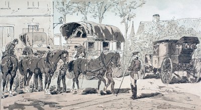 Typer av bussar som användes under 1800-talet av Armand Jean Heins