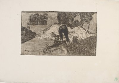 Le Debardeur (The Stevadore) 1893 (etsning) av Armand Séguin